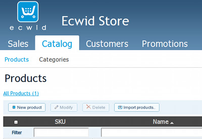 My Ecwid  from Chrome web store to be run with OffiDocs Chromium online