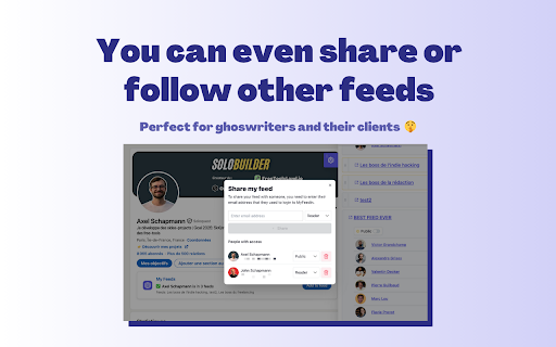 MyFeedIn : Transform your LinkedIn feed  from Chrome web store to be run with OffiDocs Chromium online