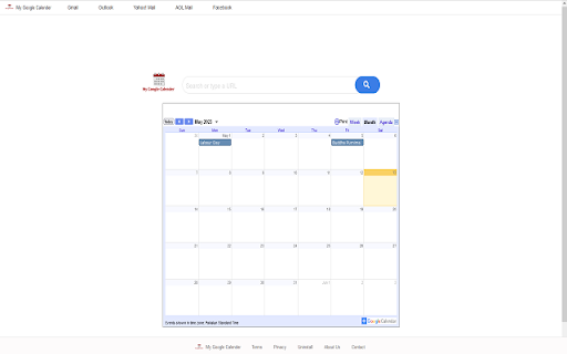 My Google Calendar  from Chrome web store to be run with OffiDocs Chromium online