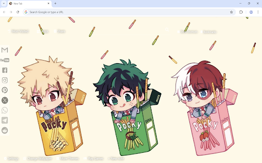 My Hero Academia Chibi Wallpaper  from Chrome web store to be run with OffiDocs Chromium online