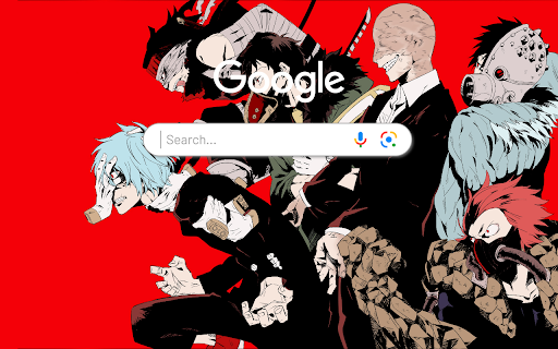 My Hero Academia Villains Anime Theme  from Chrome web store to be run with OffiDocs Chromium online