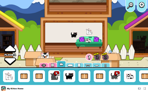 My Kitten Home Game Design the perfect home for your adorable kitten!  from Chrome web store to be run with OffiDocs Chromium online