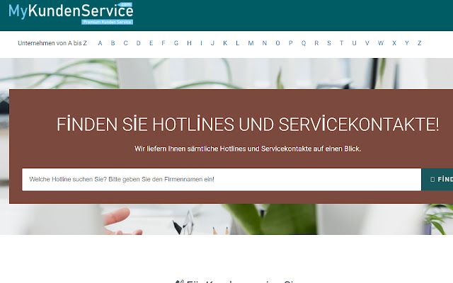 Mykundenservice.com  from Chrome web store to be run with OffiDocs Chromium online