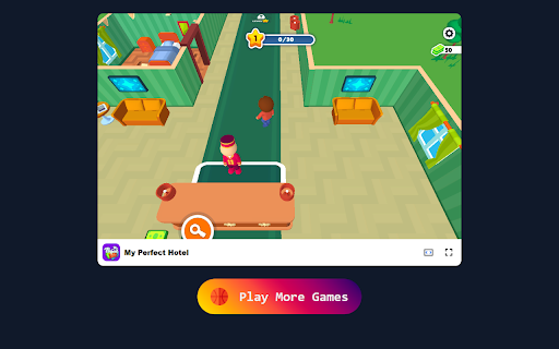 My Perfect Hotel Game Design, Expand, and Delight Your Guests!  from Chrome web store to be run with OffiDocs Chromium online