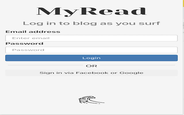 MyRead Browser Extension  from Chrome web store to be run with OffiDocs Chromium online