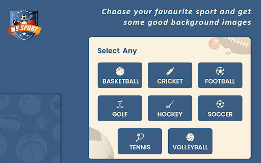 My Sport  from Chrome web store to be run with OffiDocs Chromium online