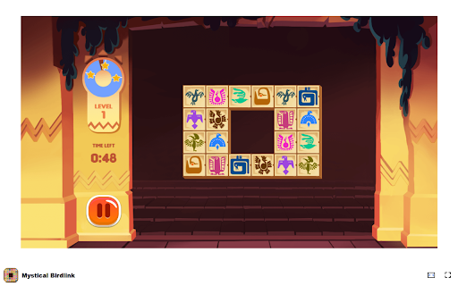 Mystical Birdlink Match pairs and beat the clock!  from Chrome web store to be run with OffiDocs Chromium online