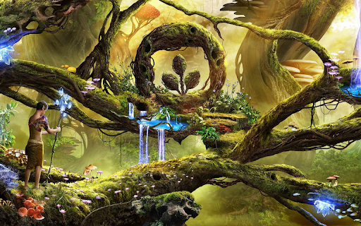 Mystical Forest Sanctuary  from Chrome web store to be run with OffiDocs Chromium online