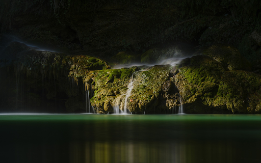 Mystical waterfall  from Chrome web store to be run with OffiDocs Chromium online
