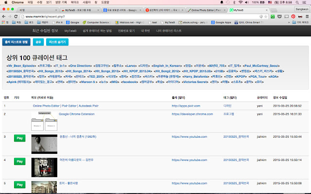 MyTeleB Curation Button  from Chrome web store to be run with OffiDocs Chromium online