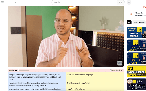 My Tldw  from Chrome web store to be run with OffiDocs Chromium online