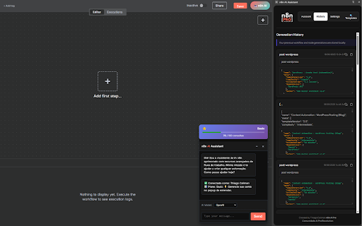 n8n AI Assistant  from Chrome web store to be run with OffiDocs Chromium online