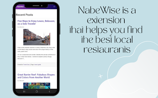 Nabewise  from Chrome web store to be run with OffiDocs Chromium online