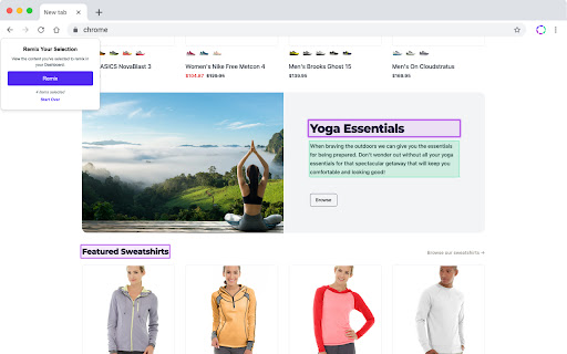 @nacelle/genesis remix extension  from Chrome web store to be run with OffiDocs Chromium online
