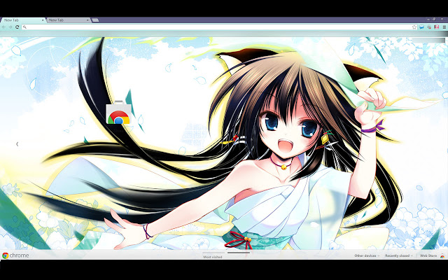 Nagomiko White Nekomimi  from Chrome web store to be run with OffiDocs Chromium online