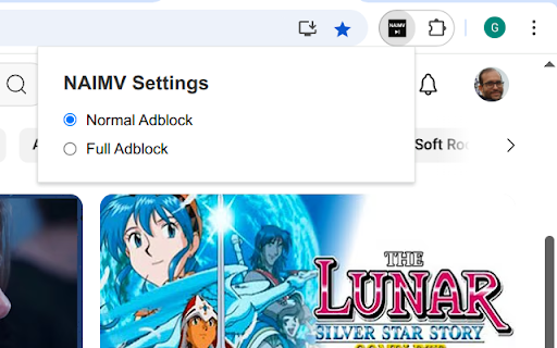 NAIMV  from Chrome web store to be run with OffiDocs Chromium online
