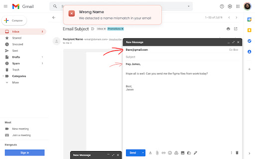 nameChecker  from Chrome web store to be run with OffiDocs Chromium online