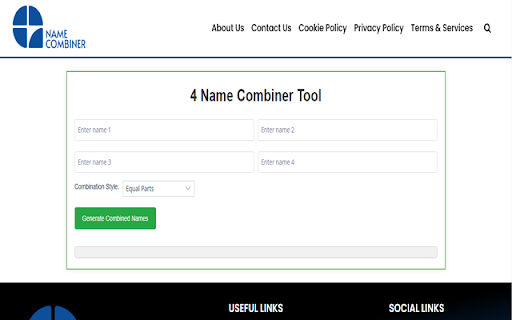 Name Combiner Tool  from Chrome web store to be run with OffiDocs Chromium online
