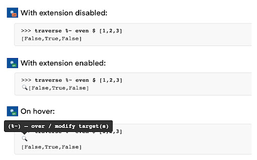 Named Optic Operators  from Chrome web store to be run with OffiDocs Chromium online