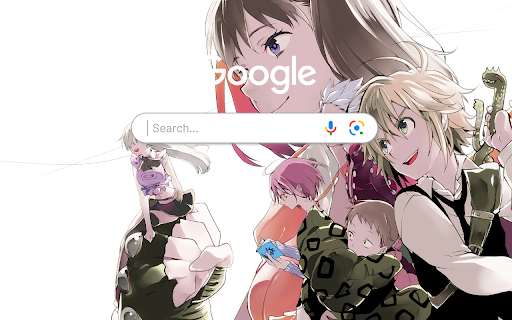 Nanatsu no Taizai Meliodas King Ban Gowther Diane Elizabeth Anime Theme  from Chrome web store to be run with OffiDocs Chromium online