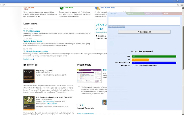 Nanoadmin  from Chrome web store to be run with OffiDocs Chromium online