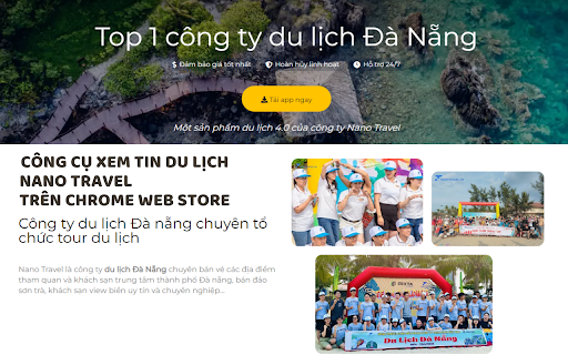 NanoTravel  from Chrome web store to be run with OffiDocs Chromium online