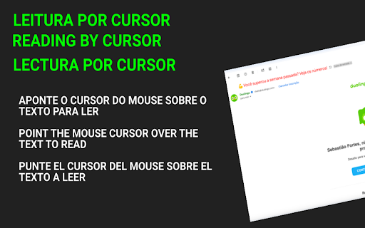 Narrador da web  from Chrome web store to be run with OffiDocs Chromium online