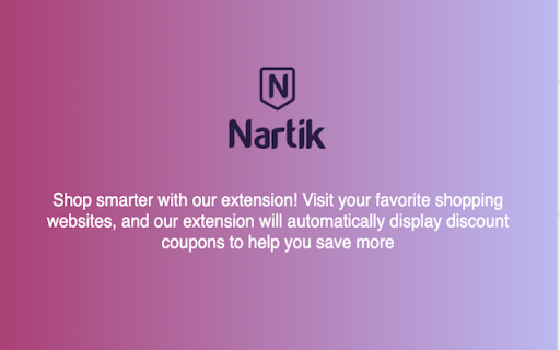 Nartik Shopping  from Chrome web store to be run with OffiDocs Chromium online