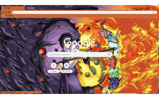 Naruto and Sasuke  from Chrome web store to be run with OffiDocs Chromium online