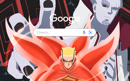 Naruto Baryon Mode Isshiki Anime Theme  from Chrome web store to be run with OffiDocs Chromium online