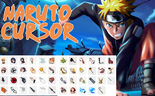 Naruto Cursor Custom Anime Cursor for Chrome  from Chrome web store to be run with OffiDocs Chromium online