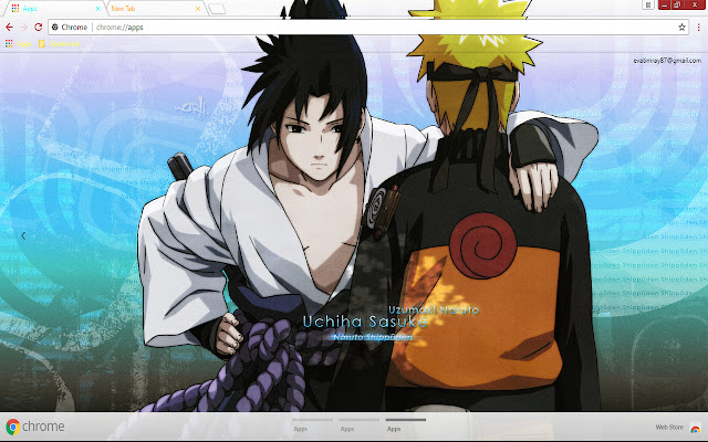 Naruto Naruto Uzumaki Sasuke Uchiha  from Chrome web store to be run with OffiDocs Chromium online