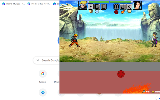 Naruto Ninja Strike Unblocked Game  from Chrome web store to be run with OffiDocs Chromium online
