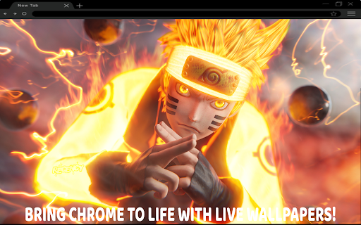 Naruto Uzumaki Live Wallpaper  from Chrome web store to be run with OffiDocs Chromium online
