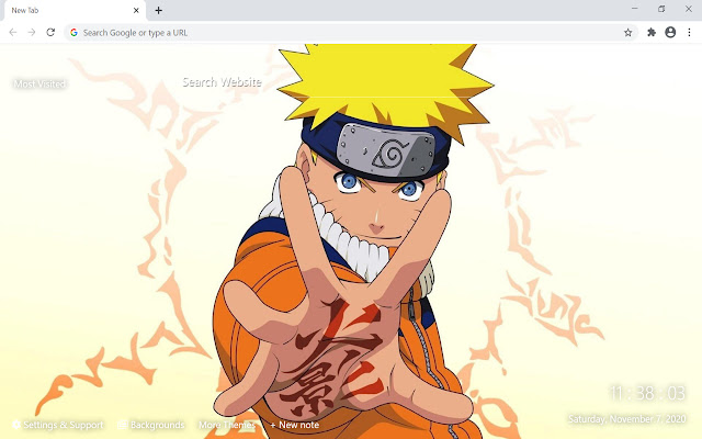 Naruto Wallpaper  from Chrome web store to be run with OffiDocs Chromium online