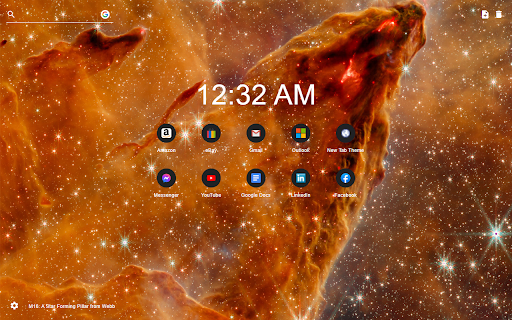 NASA Astronomy Picture of the Day New Tab  from Chrome web store to be run with OffiDocs Chromium online