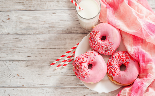 National Donut Day 1 Browser Theme  from Chrome web store to be run with OffiDocs Chromium online