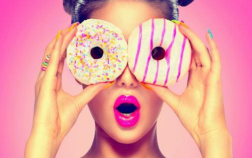 National Donut Day Browser Theme  from Chrome web store to be run with OffiDocs Chromium online