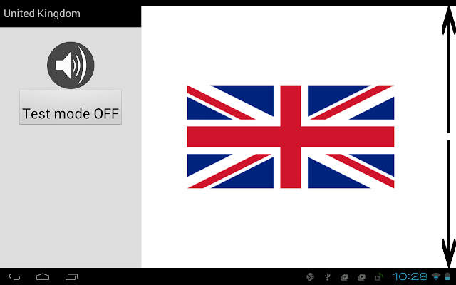 National flags for kids  from Chrome web store to be run with OffiDocs Chromium online
