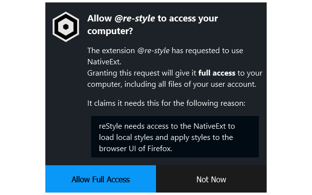 NativeExt  from Chrome web store to be run with OffiDocs Chromium online