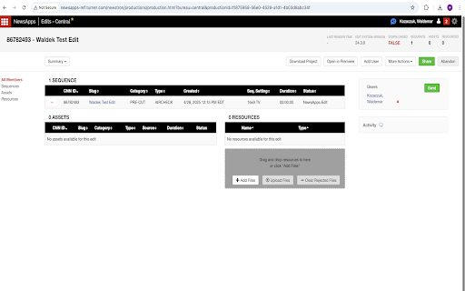 Native Message Sender BETA  from Chrome web store to be run with OffiDocs Chromium online