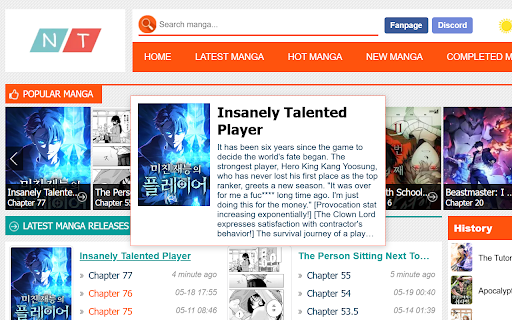 NatoManga Enhancer  from Chrome web store to be run with OffiDocs Chromium online