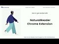 Natural Reader Text to Speech  from Chrome web store to be run with OffiDocs Chromium online
