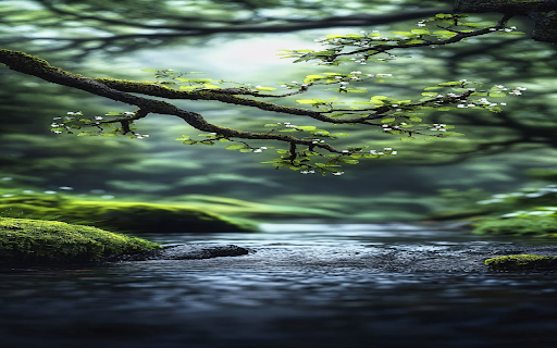 Natural stream wallpaper  from Chrome web store to be run with OffiDocs Chromium online
