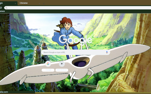 Nausicaä of the Valley of the Wind  from Chrome web store to be run with OffiDocs Chromium online