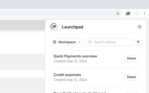 Navattic Launchpad  from Chrome web store to be run with OffiDocs Chromium online
