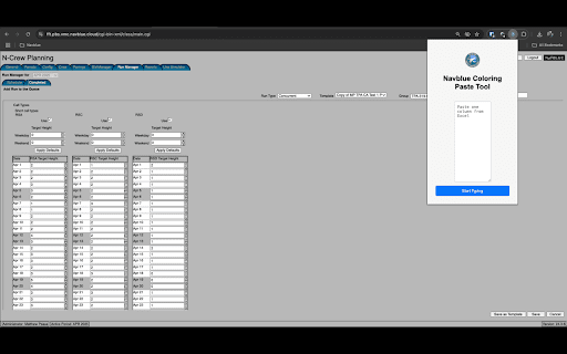 Navblue Coloring Paste Tool  from Chrome web store to be run with OffiDocs Chromium online