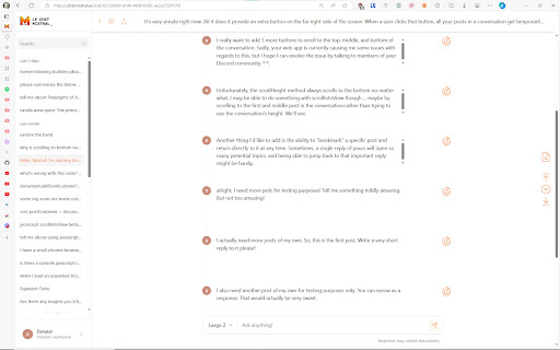 navMistral  from Chrome web store to be run with OffiDocs Chromium online