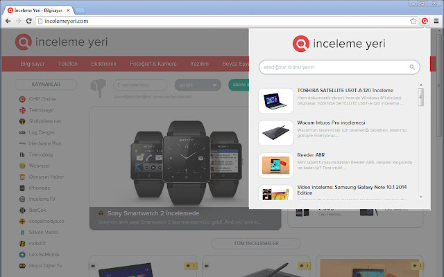 İnceleme Yeri  from Chrome web store to be run with OffiDocs Chromium online