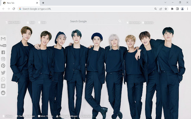 NCT Wallpaper  from Chrome web store to be run with OffiDocs Chromium online